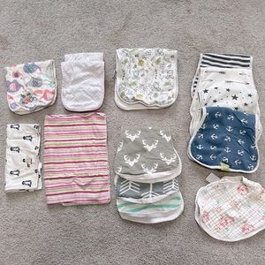 14 Baby Burp Cloths